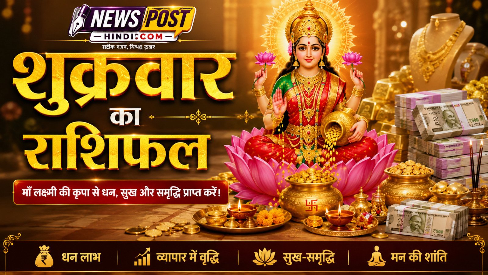 शुक्रवार का राशिफल