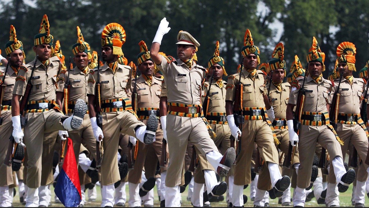 Police prade file photo