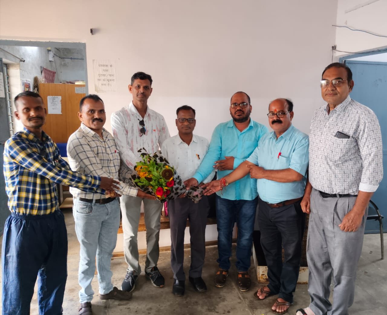 शिक्षक संगठनों ने किया नव पदस्थ BEO का स्वागत